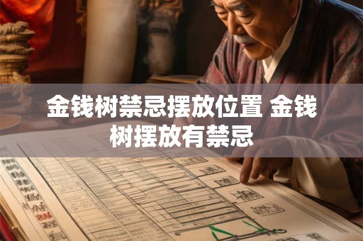 金钱树禁忌摆放位置 金钱树摆放有禁忌