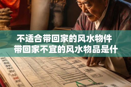 不适合带回家的风水物件 带回家不宜的风水物品是什么