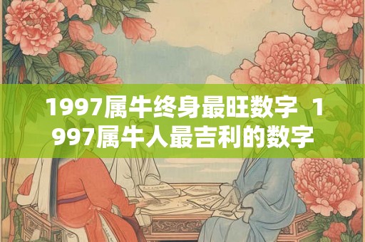 1997属牛终身最旺数字  1997属牛人最吉利的数字