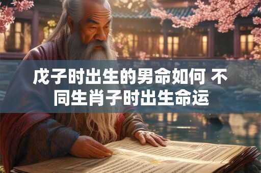戊子时出生的男命如何 不同生肖子时出生命运