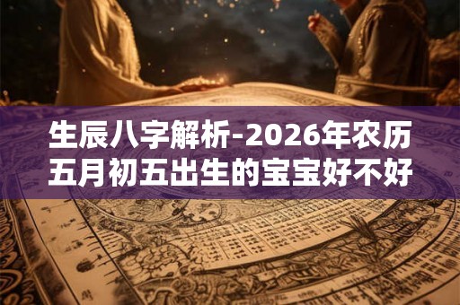 生辰八字解析-2026年农历五月初五出生的宝宝好不好