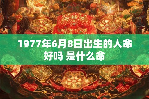 1977年6月8日出生的人命好吗 是什么命