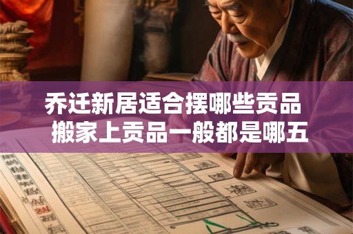 乔迁新居适合摆哪些贡品  搬家上贡品一般都是哪五样