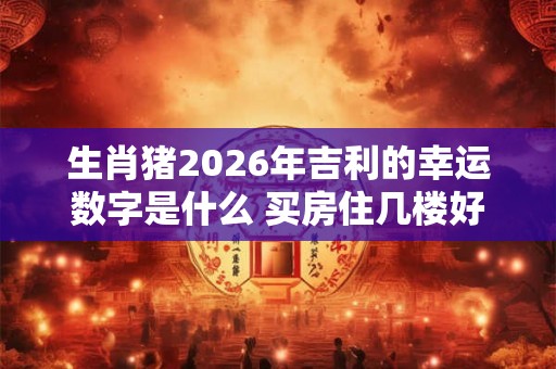 生肖猪2026年吉利的幸运数字是什么 买房住几楼好