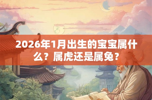 2026年1月出生的宝宝属什么?属虎还是属兔? 2026年1月出生的宝宝属什么?属虎还是属兔?