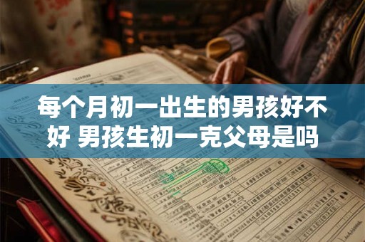 每个月初一出生的男孩好不好 男孩生初一克父母是吗