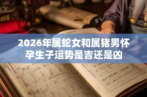 2026年属蛇女和属猪男怀孕生子运势是吉还是凶 2026年属蛇女和属猪男怀孕生子运势是吉还是凶