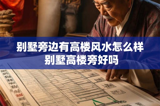 别墅旁边有高楼风水怎么样 别墅高楼旁好吗