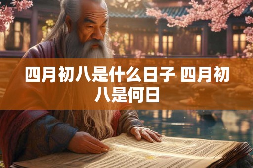 四月初八是什么日子 四月初八是何日
