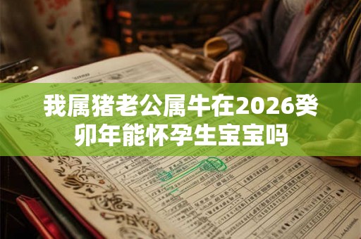 我属猪老公属牛在2026癸卯年能怀孕生宝宝吗