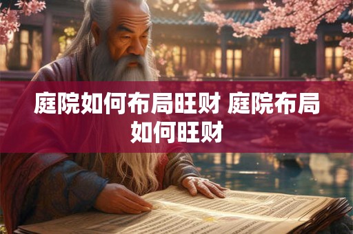 庭院如何布局旺财 庭院布局如何旺财