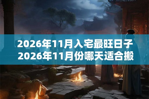 2026年11月入宅最旺日子 2026年11月份哪天适合搬家乔迁