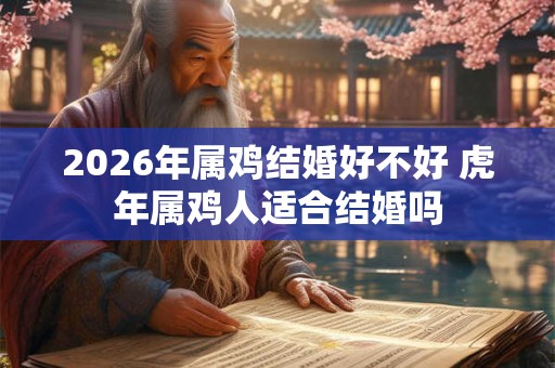 2026年属鸡结婚好不好 虎年属鸡人适合结婚吗