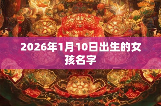 2026年1月10日出生的女孩名字