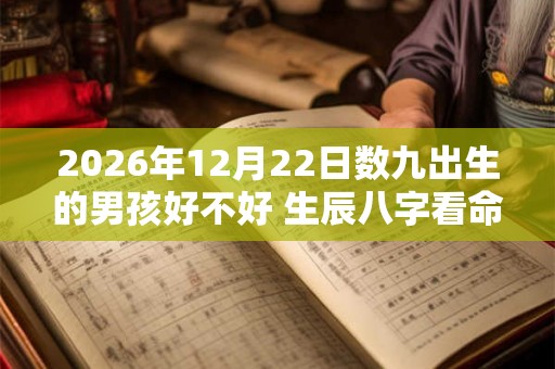 2026年12月22日数九出生的男孩好不好 生辰八字看命