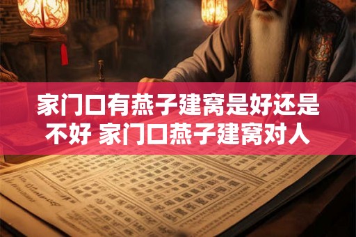 家门口有燕子建窝是好还是不好 家门口燕子建窝对人类生活有何影响