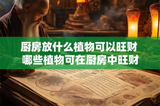 厨房放什么植物可以旺财 哪些植物可在厨房中旺财
