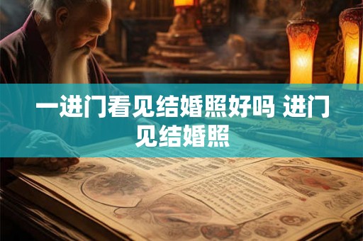 一进门看见结婚照好吗 进门见结婚照