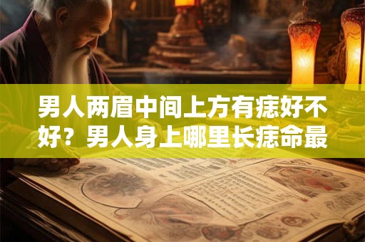 男人两眉中间上方有痣好不好?男人身上哪里长痣命最好? 男人两眉中间上方有痣好不好?男人身上哪里长痣命最好?