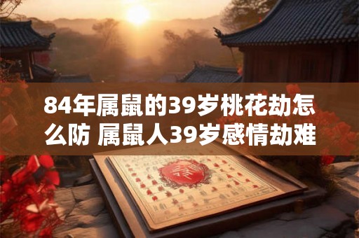 84年属鼠的39岁桃花劫怎么防 属鼠人39岁感情劫难