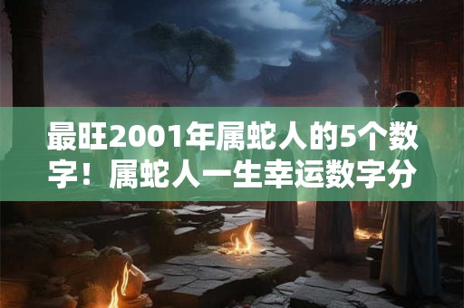 最旺2001年属蛇人的5个数字！属蛇人一生幸运数字分析