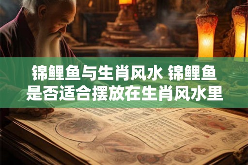 锦鲤鱼与生肖风水 锦鲤鱼是否适合摆放在生肖风水里 锦鲤鱼与生肖风水 锦鲤鱼是否适合摆放在生肖风水里