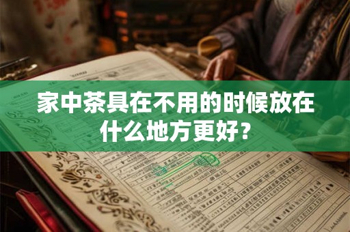 家中茶具在不用的时候放在什么地方更好？