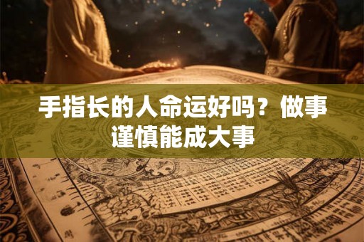 手指长的人命运好吗？做事谨慎能成大事