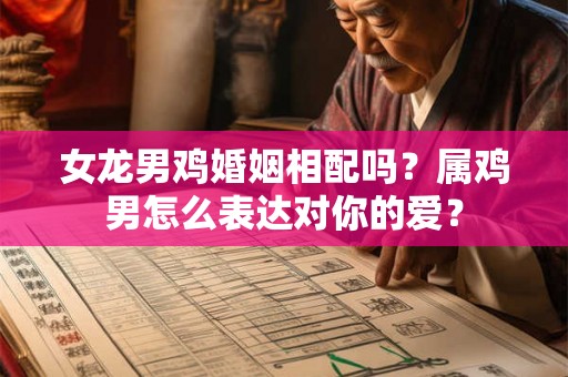 女龙男鸡婚姻相配吗？属鸡男怎么表达对你的爱？