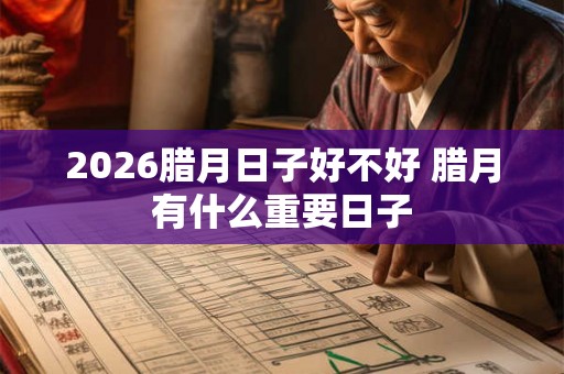 2026腊月日子好不好 腊月有什么重要日子