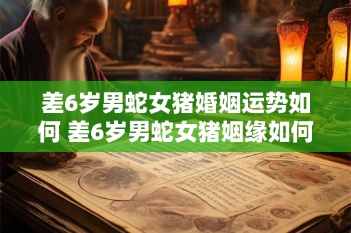差6岁男蛇女猪婚姻运势如何 差6岁男蛇女猪姻缘如何 差6岁男蛇女猪婚姻运势如何 差6岁男蛇女猪姻缘如何