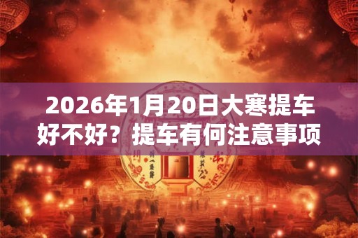2026年1月20日大寒提车好不好？提车有何注意事项？