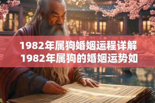 1982年属狗婚姻运程详解 1982年属狗的婚姻运势如何 1982年属狗婚姻运程详解 1982年属狗的婚姻运势如何