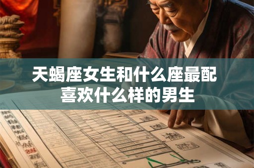 天蝎座女生和什么座最配 喜欢什么样的男生 天蝎座女生和什么座最配 喜欢什么样的男生