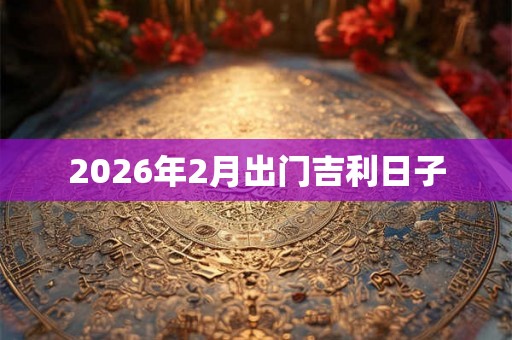 2026年2月出门吉利日子