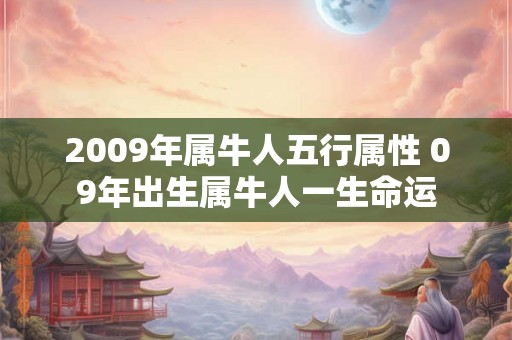2009年属牛人五行属性 09年出生属牛人一生命运