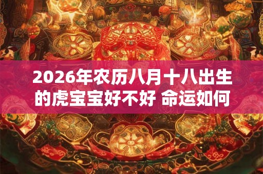 2026年农历八月十八出生的虎宝宝好不好 命运如何 2026年农历八月十八出生的虎宝宝好不好 命运如何