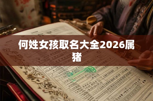 何姓女孩取名大全2026属猪 何姓女孩取名大全2026属猪