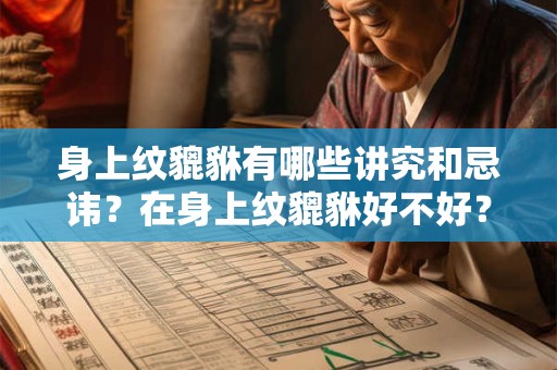 身上纹貔貅有哪些讲究和忌讳？在身上纹貔貅好不好？