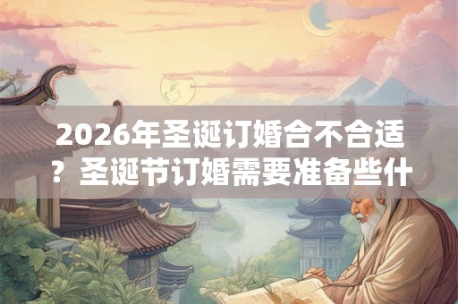 2026年圣诞订婚合不合适？圣诞节订婚需要准备些什么？