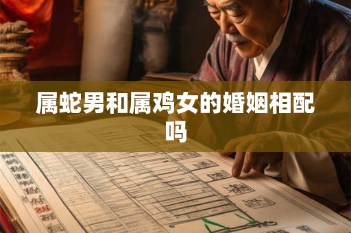 属蛇男和属鸡女的婚姻相配吗
