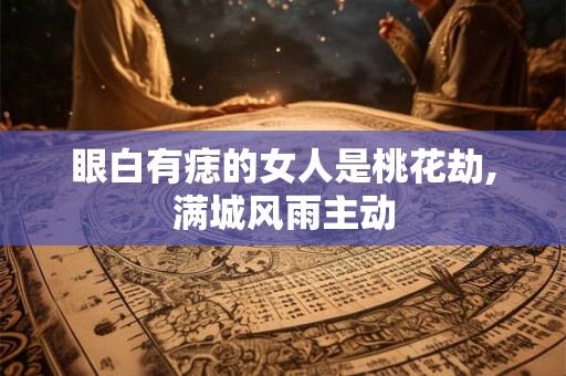 眼白有痣的女人是桃花劫,满城风雨主动