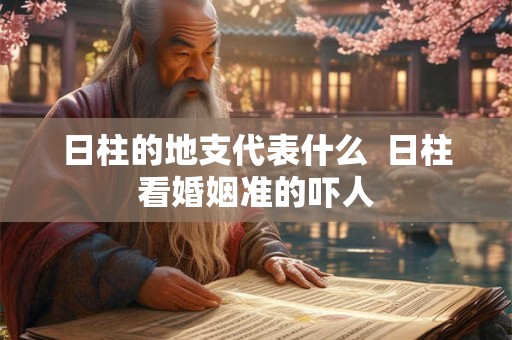 日柱的地支代表什么 日柱看婚姻准的吓人 日柱的地支代表什么 日柱看婚姻准的吓人