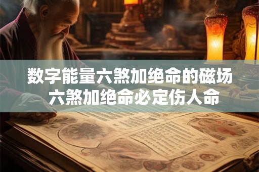 数字能量六煞加绝命的磁场  六煞加绝命必定伤人命