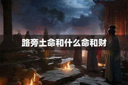 路旁土命和什么命和财