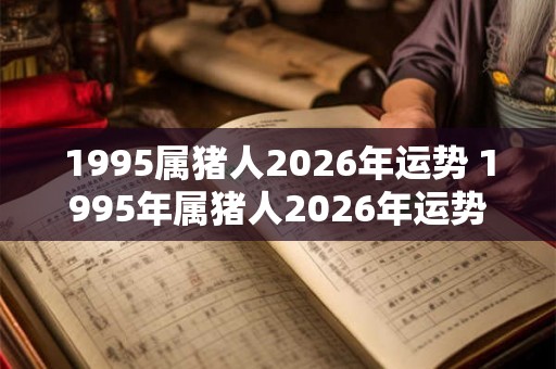 1995属猪人2026年运势 1995年属猪人2026年运势如何