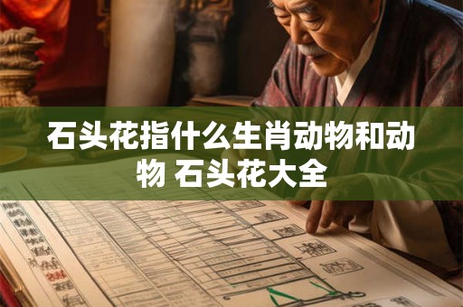 石头花指什么生肖动物和动物 石头花大全