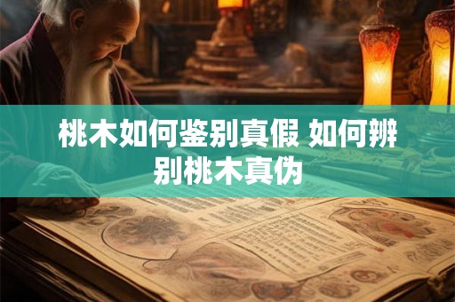 桃木如何鉴别真假 如何辨别桃木真伪