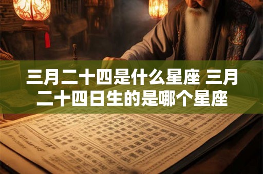 三月二十四是什么星座 三月二十四日生的是哪个星座 三月二十四是什么星座 三月二十四日生的是哪个星座