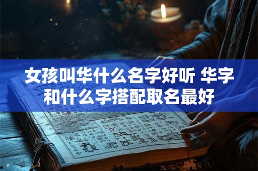 女孩叫华什么名字好听 华字和什么字搭配取名最好